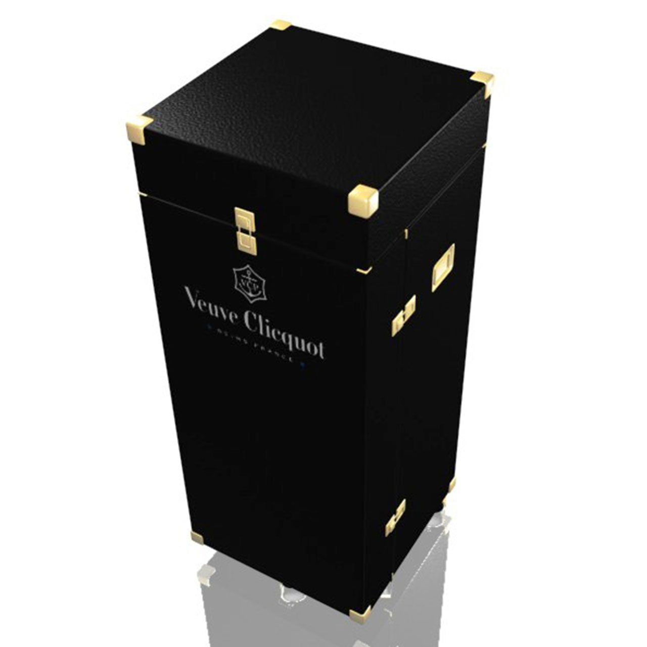 Coffre design service champagne Veuve Clicquot